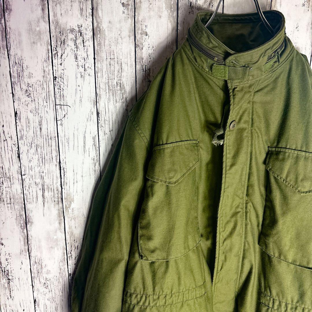 M-65 フィールドジャケット 80s オリーブ US ARMY M-L