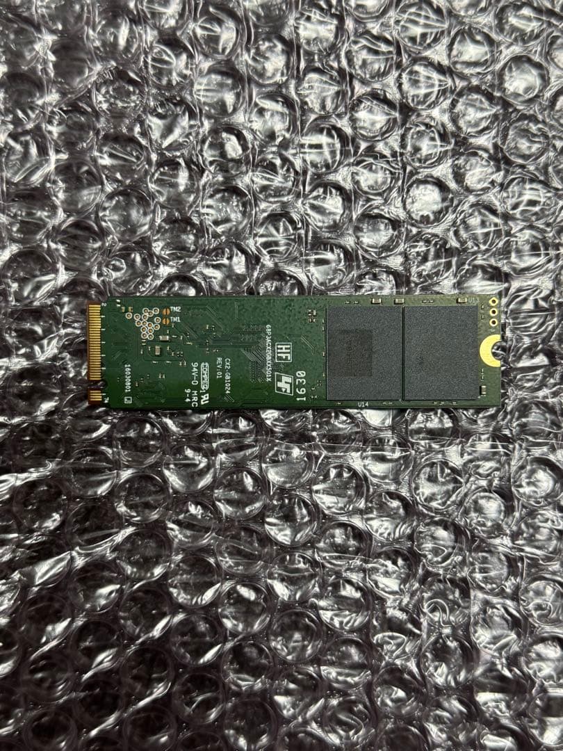 Plextor製NVMe SSD 1TB 動作品