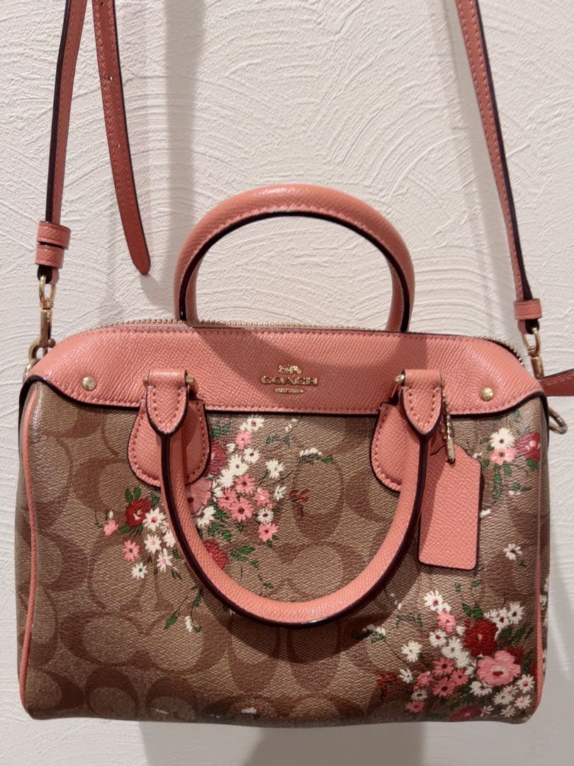 ※期間限定♡値下げしました！※COACH 花柄ショルダーバッグ