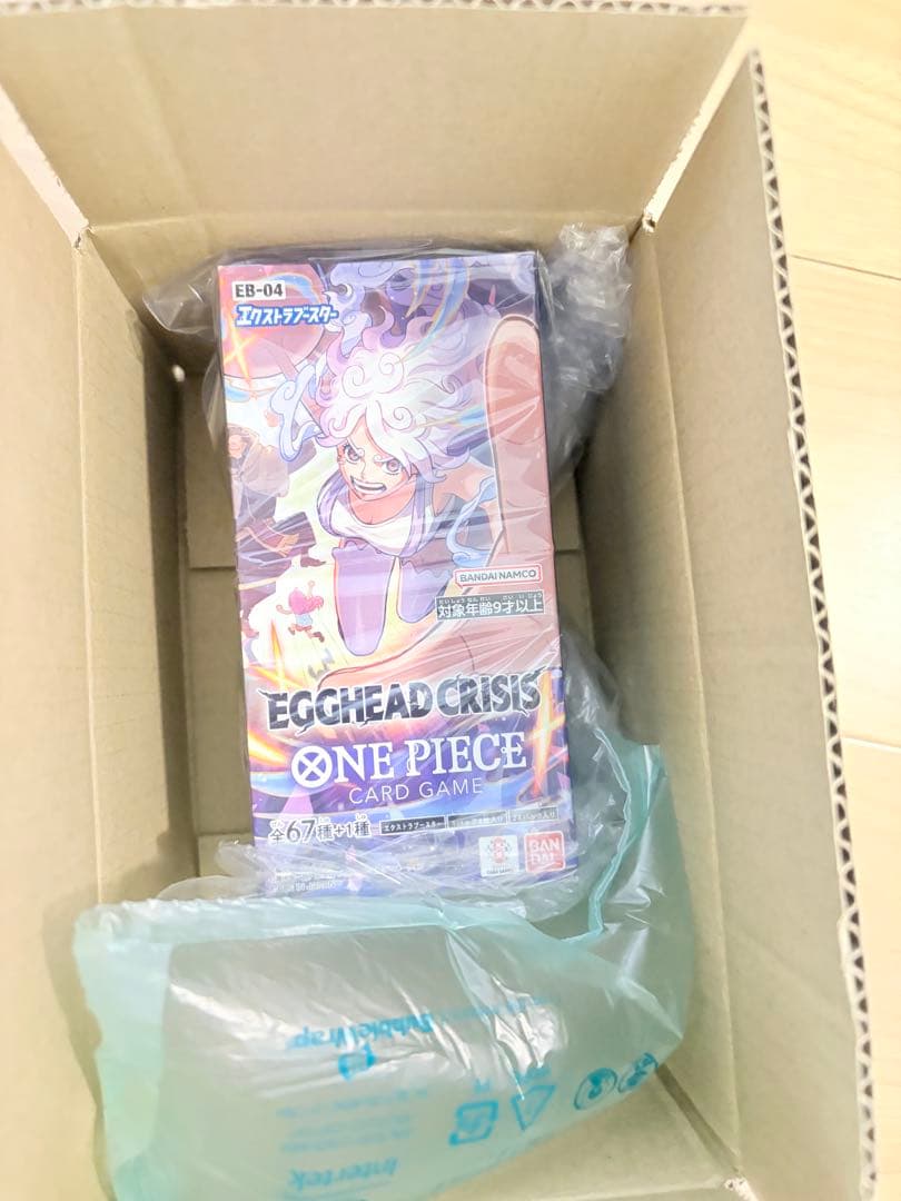 ワンピースカードゲーム　エッグヘッドクライシス　BOX テープ付き
