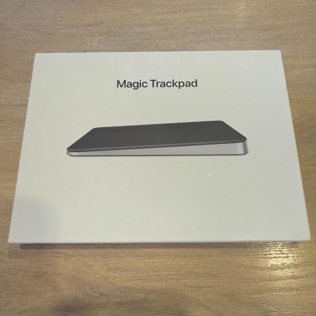 Apple純正品Magic Trackpadブラック シルバー トラックパッド