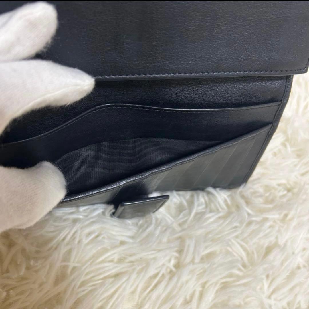 グッチ GG シマ インターロッキングGスタッツ　ブラック