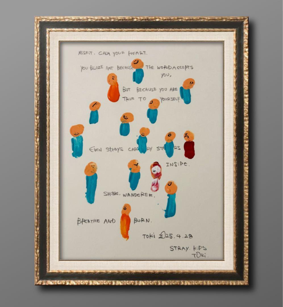 T*y様 額装付 TOKI STRAY KIDS #137