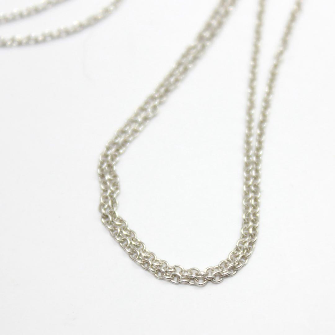 美品 Tiffany&Co. ティファニー オープンハート シルバー ネックレス