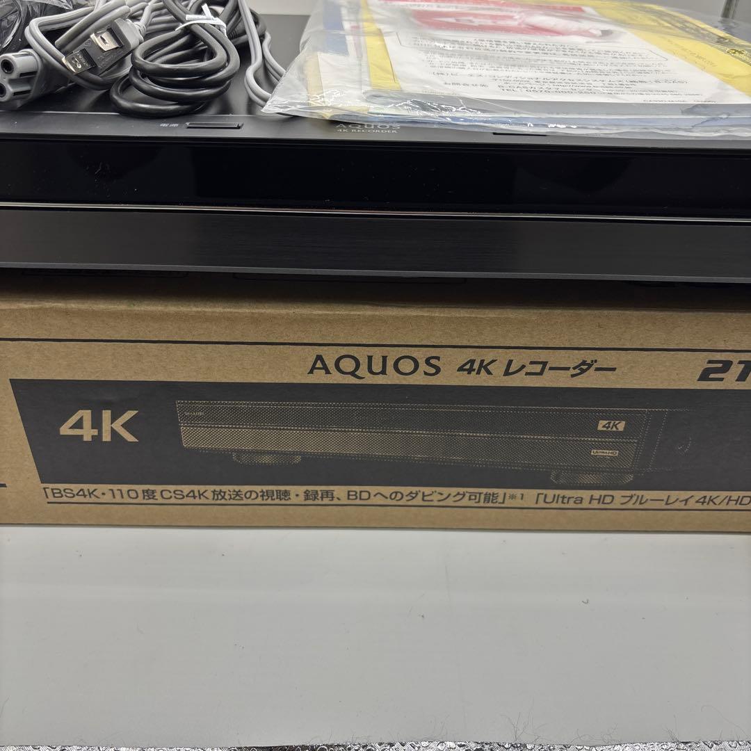 シャープ　4B-C20AT3 AQUOS 4Kレコーダー