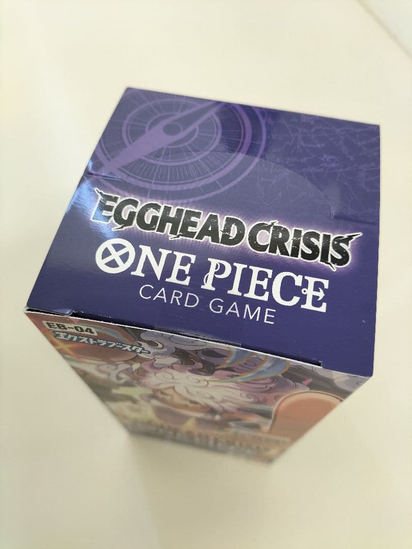 未開封テープ付き　ワンピースカード EB-04 EGGHEAD BOX