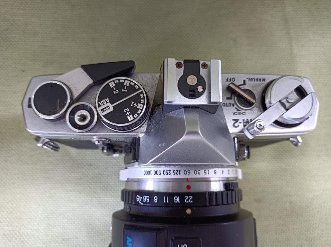 都《QKRTT》オリンパス　OM-2　一眼レフ　COSINA75-200MM