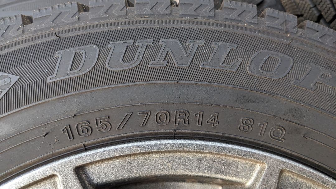 スタッドレスタイヤセット 14インチ 2019年式　ハスラー装着