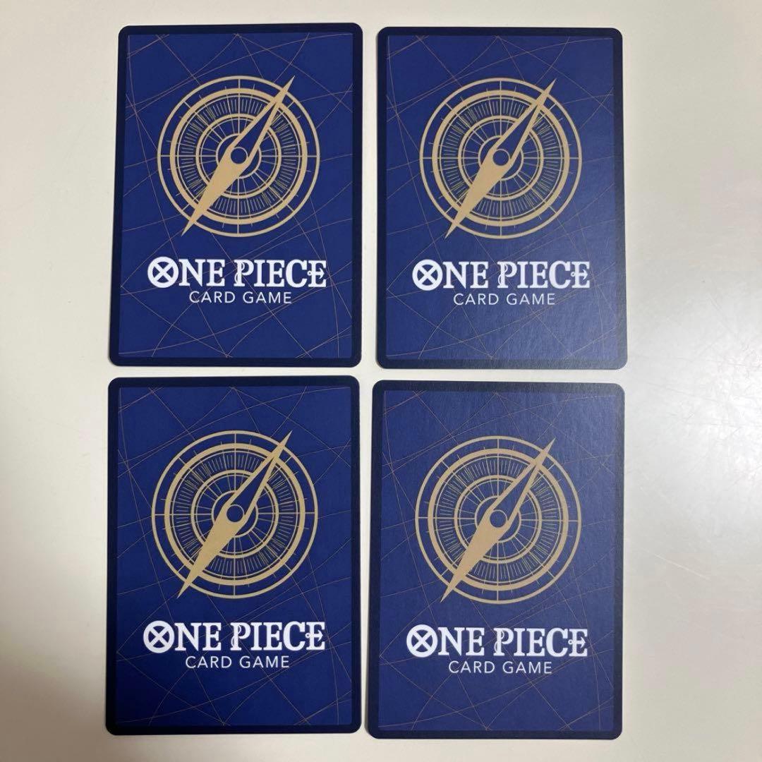 ワンピースカード ヤマト プロモ フラシ 4枚 パラレル