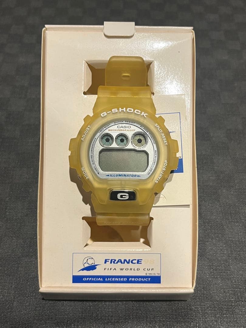 新品未使用　G-SHOCK ワールドカップ98 限定モデル