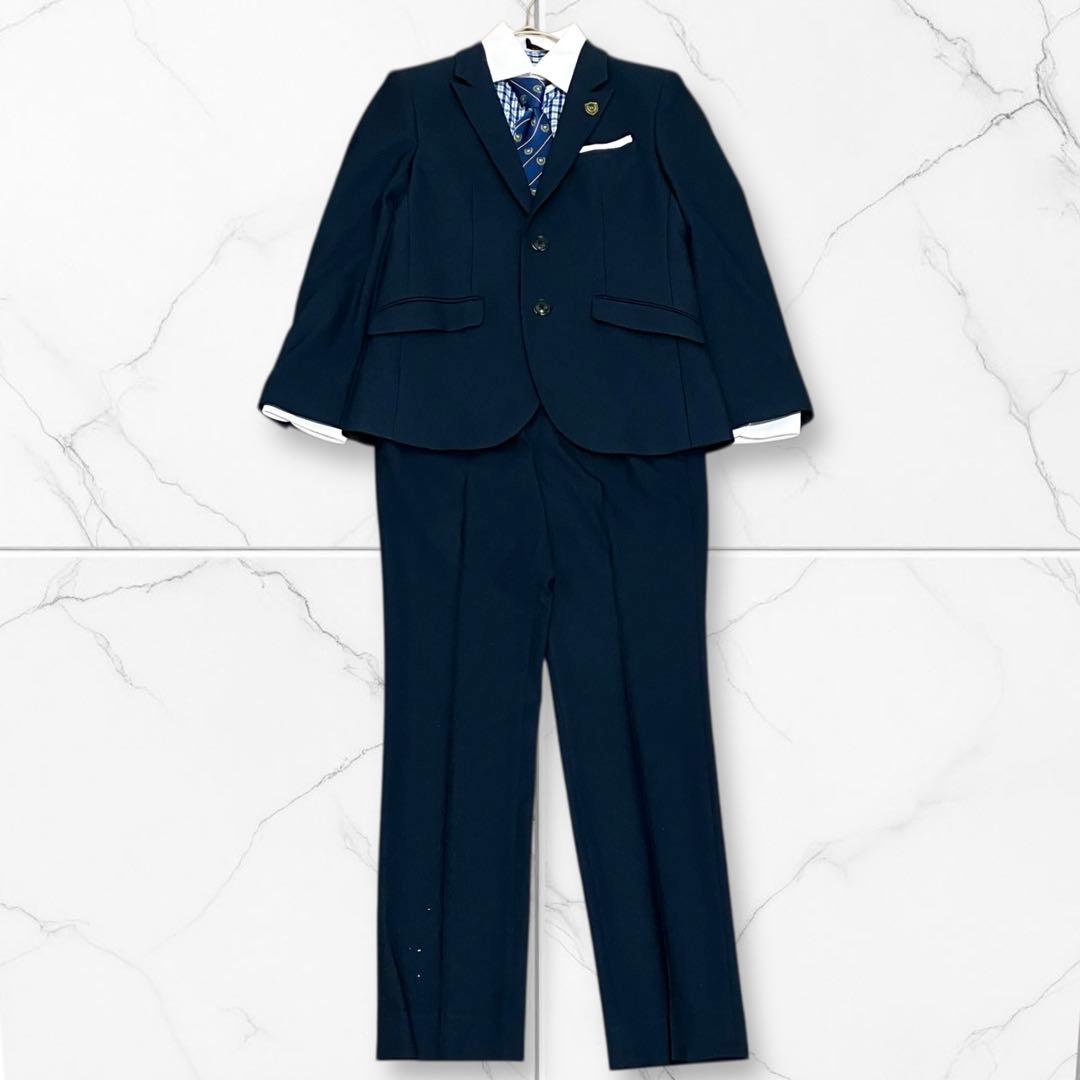 150 ビームス 男の子 卒業式 入学式 キッズスーツ 5点セット フォーマル