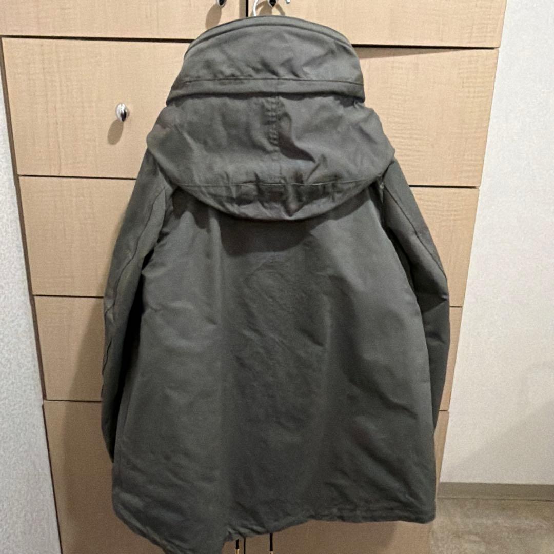 THE RERACS ザ リラクス グレー ショート モッズコート カーキ