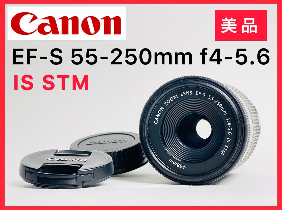 Canon キヤノン EF-S 55-250mm f4-5.6 IS STM