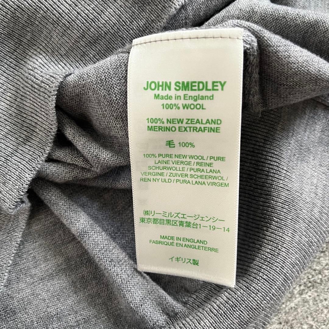 JOHN SMEDLEY SCANLAN クルーネック　グレー
