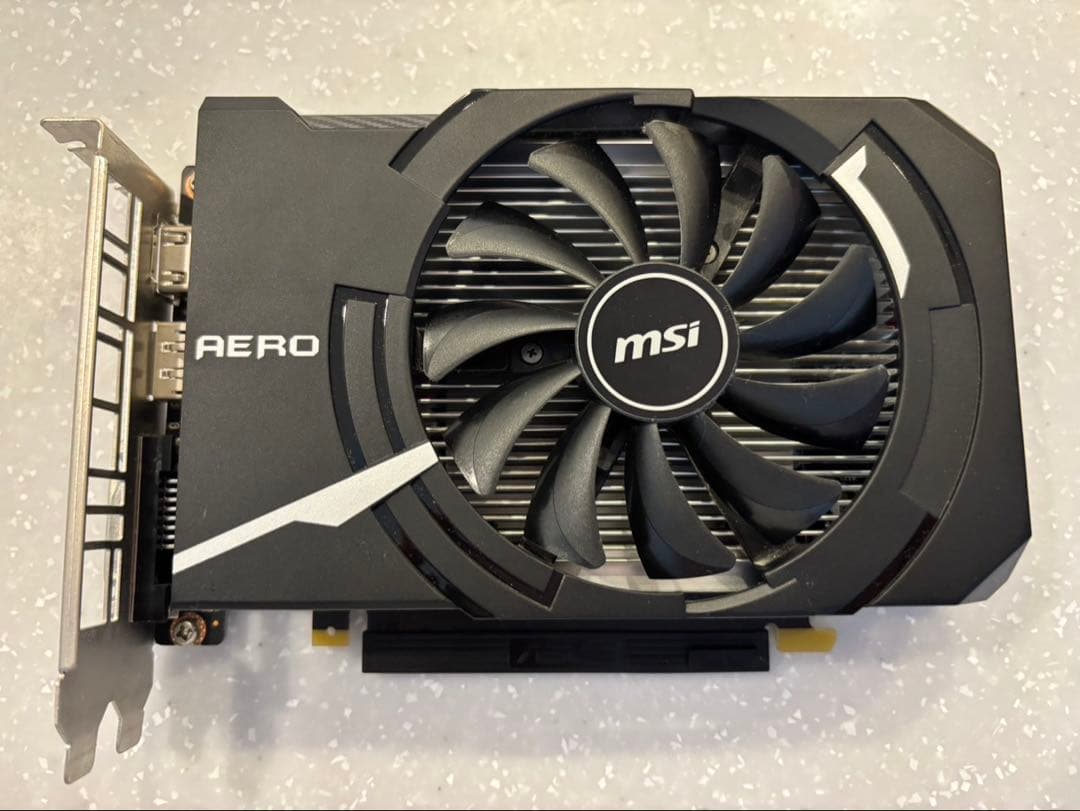 グラフィックボード・グラボ・ビデオカード MSI GeForce GTX 1650 AERO ITX OC 4GB