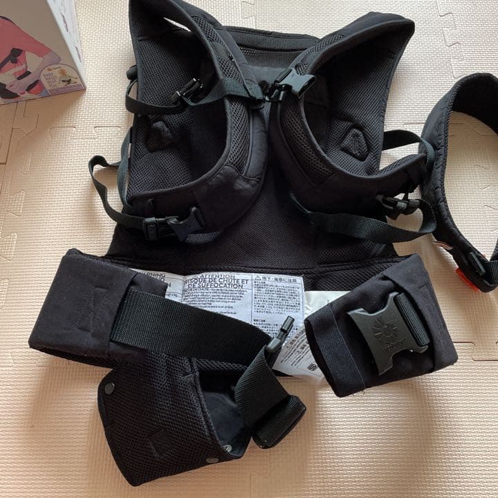 エルゴベビー キャリア3Pヴェントスブラック CREGBCPVENBLKDAD…