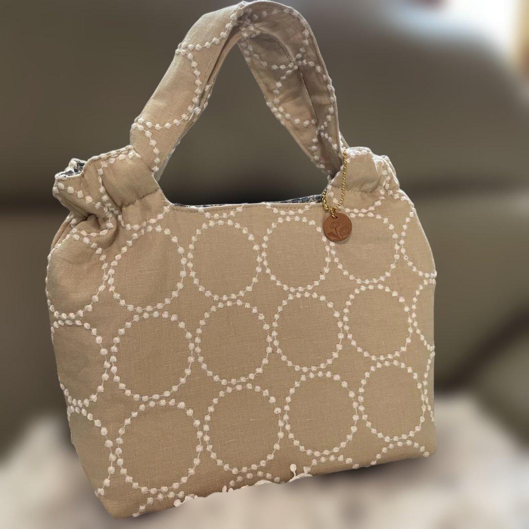 ご依頼品　ミナペルホネン　tambourineシャーリングバッグ&miniポーチ