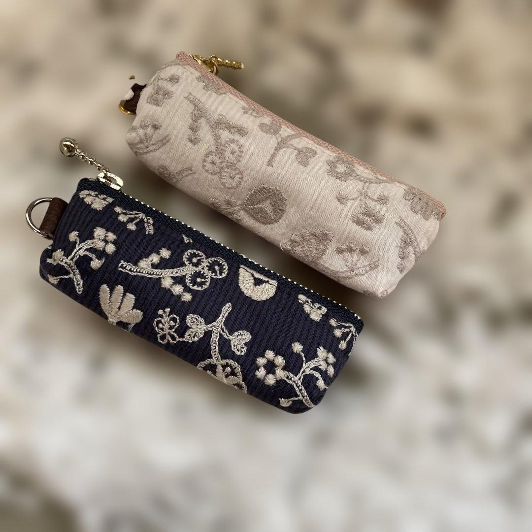 ご依頼品　ミナペルホネン　tambourineシャーリングバッグ&miniポーチ