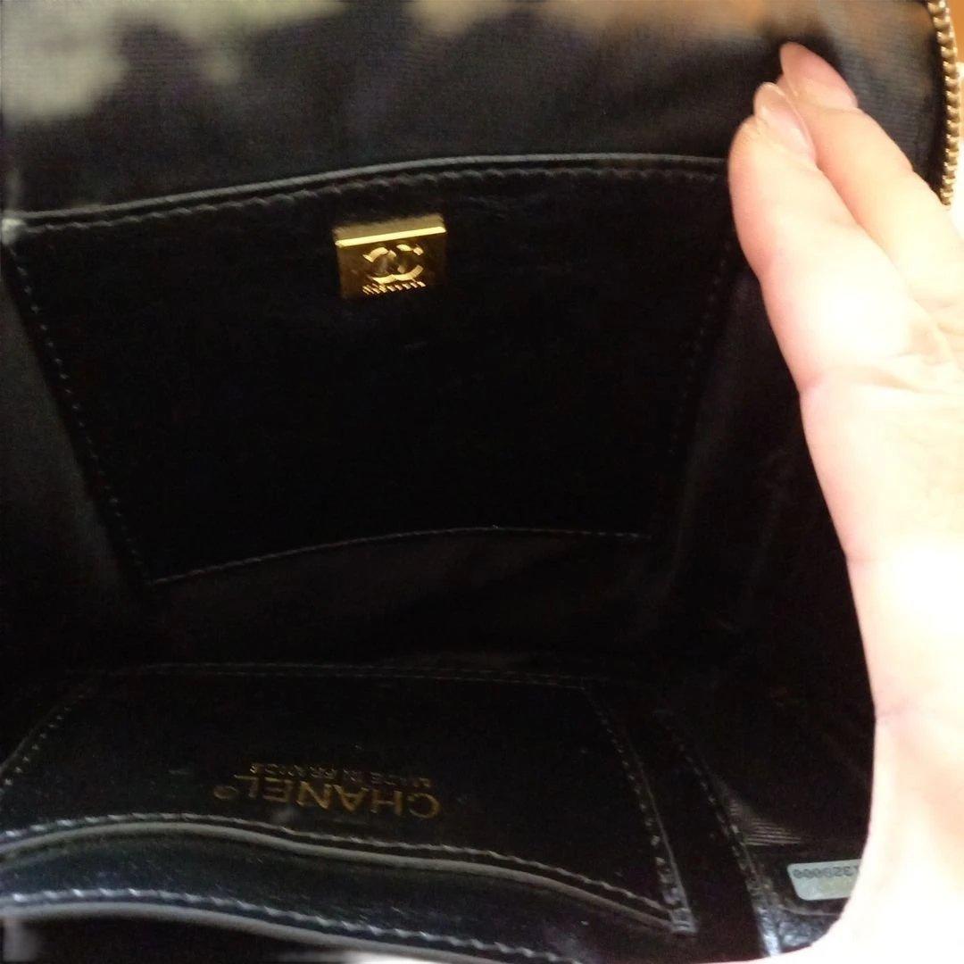 シャネル ♡ノベルティ ♡ブラック リュック バッグ ♡チェーン♡ミニバッグ付