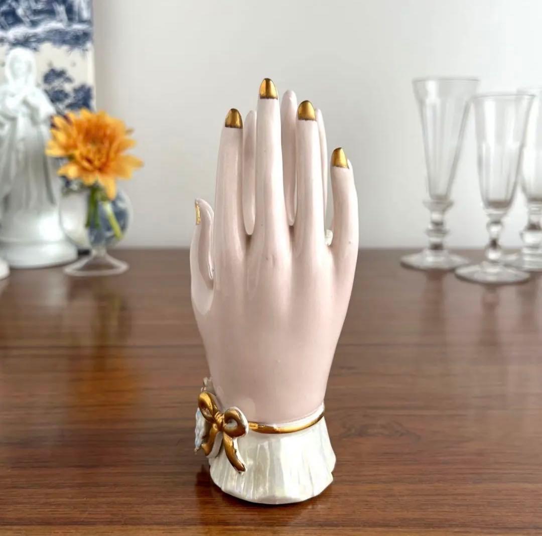 アメリカヴィンテージ ♤ リボンのハンドベース ♤ Made In Japan