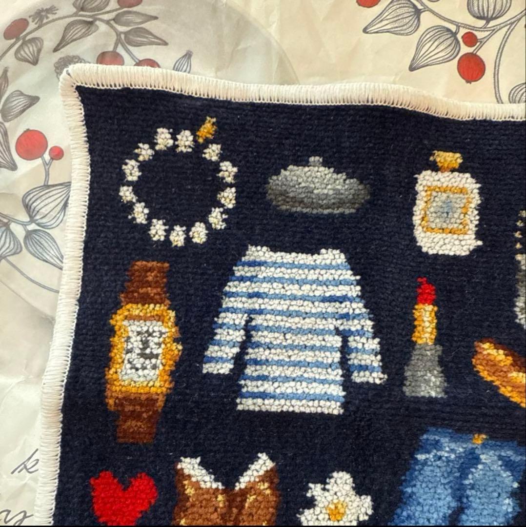 フェイラー　ハンカチ　ボンジュールイエナ