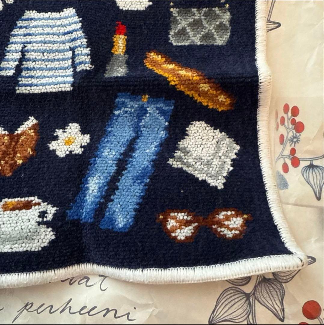 フェイラー　ハンカチ　ボンジュールイエナ