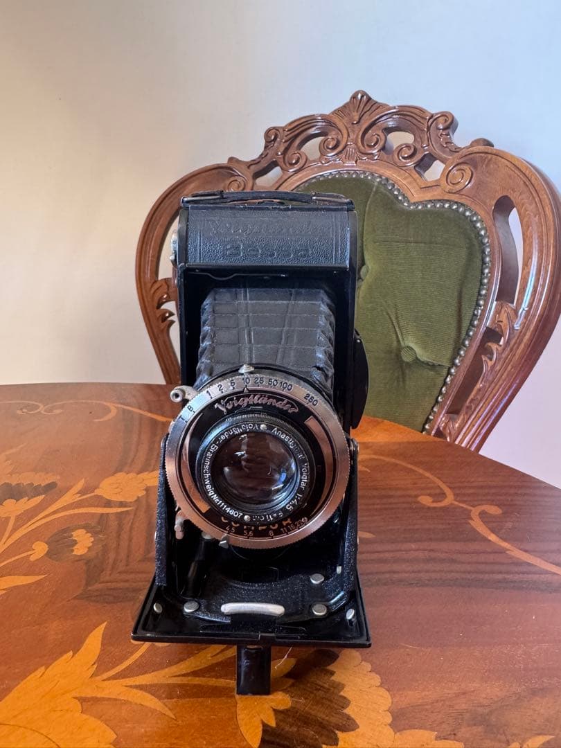 完動品】Voigtländer Bessa 蛇腹中判カメラ