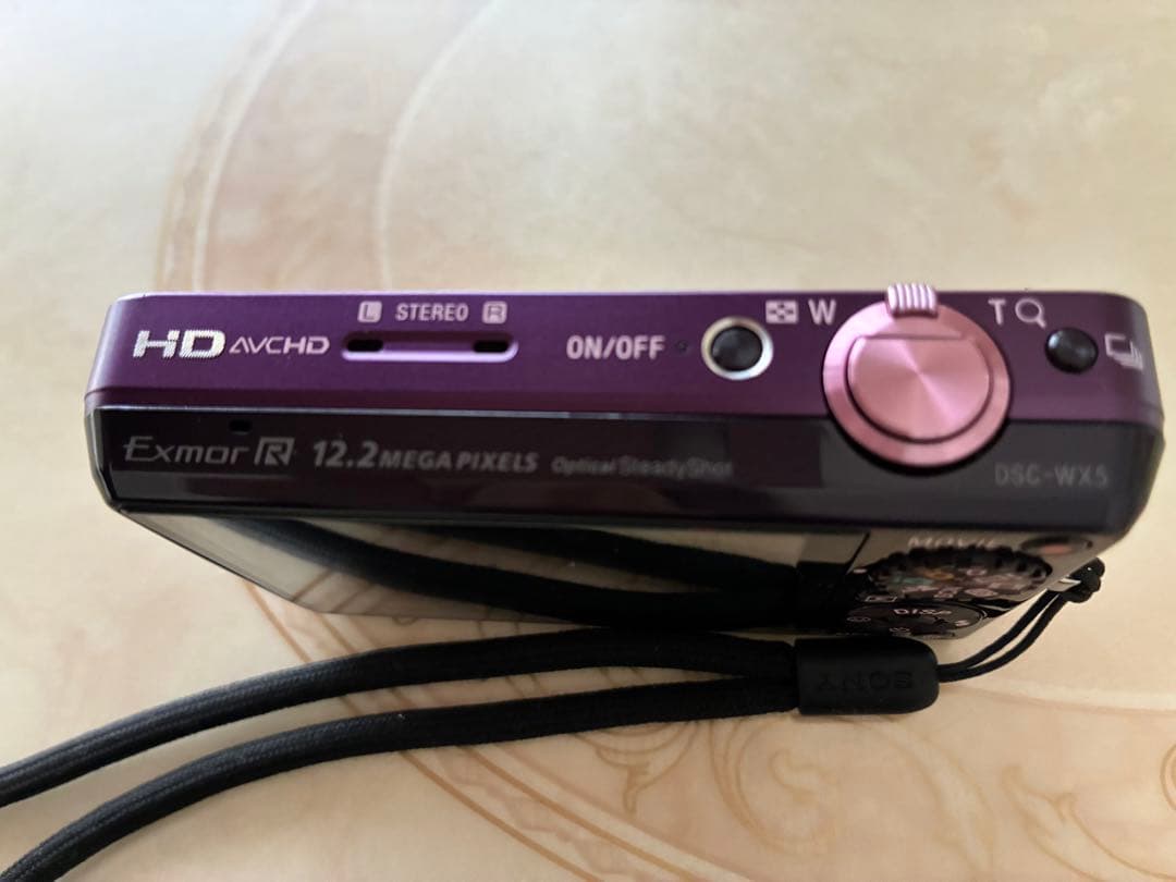 SONY cuber-shot DSC-wx5 バッテリー他付属品付き