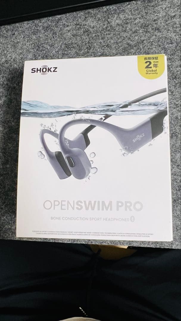 SHOKZ OPEN SWIM PRO 骨伝導イヤホン 新品未使用