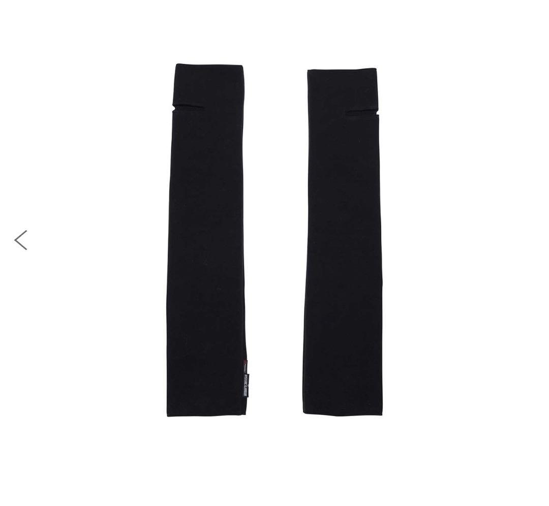 新品【HYSTERIC GLAMOUR】 ロゴ刺繍 アームウォーマー