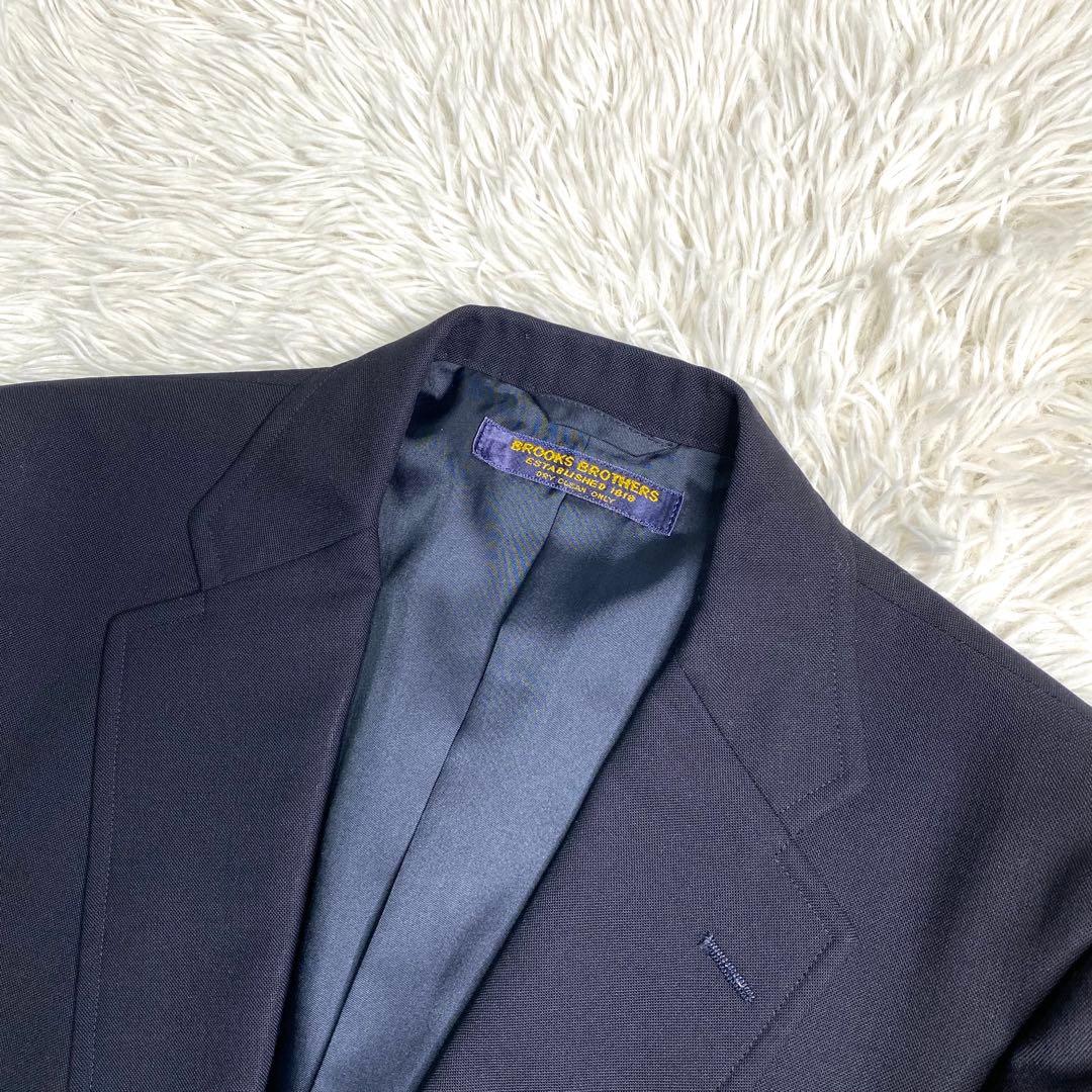 良品✨ブルックスブラザーズ テーラード 紺ブレ 金ボタン M 日本製 ウール