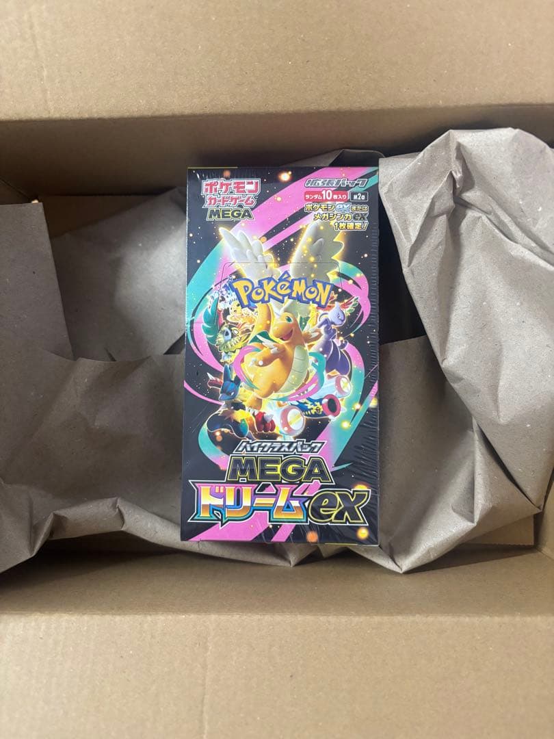 即日発送 ポケモンカードゲームMEGAドリームex ポケセン未開封シュリンク付き