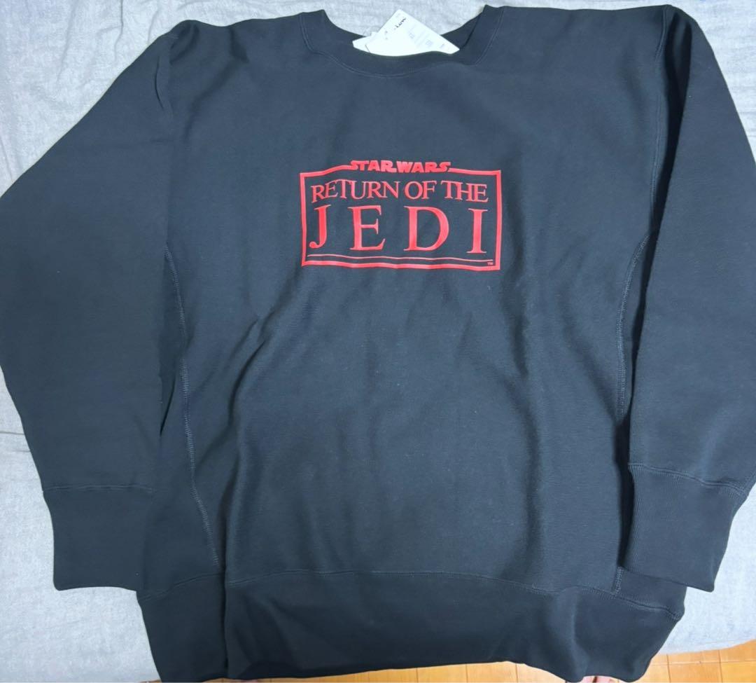 新品）チャンピョン star wars JEDI スウェット ブラックＬ