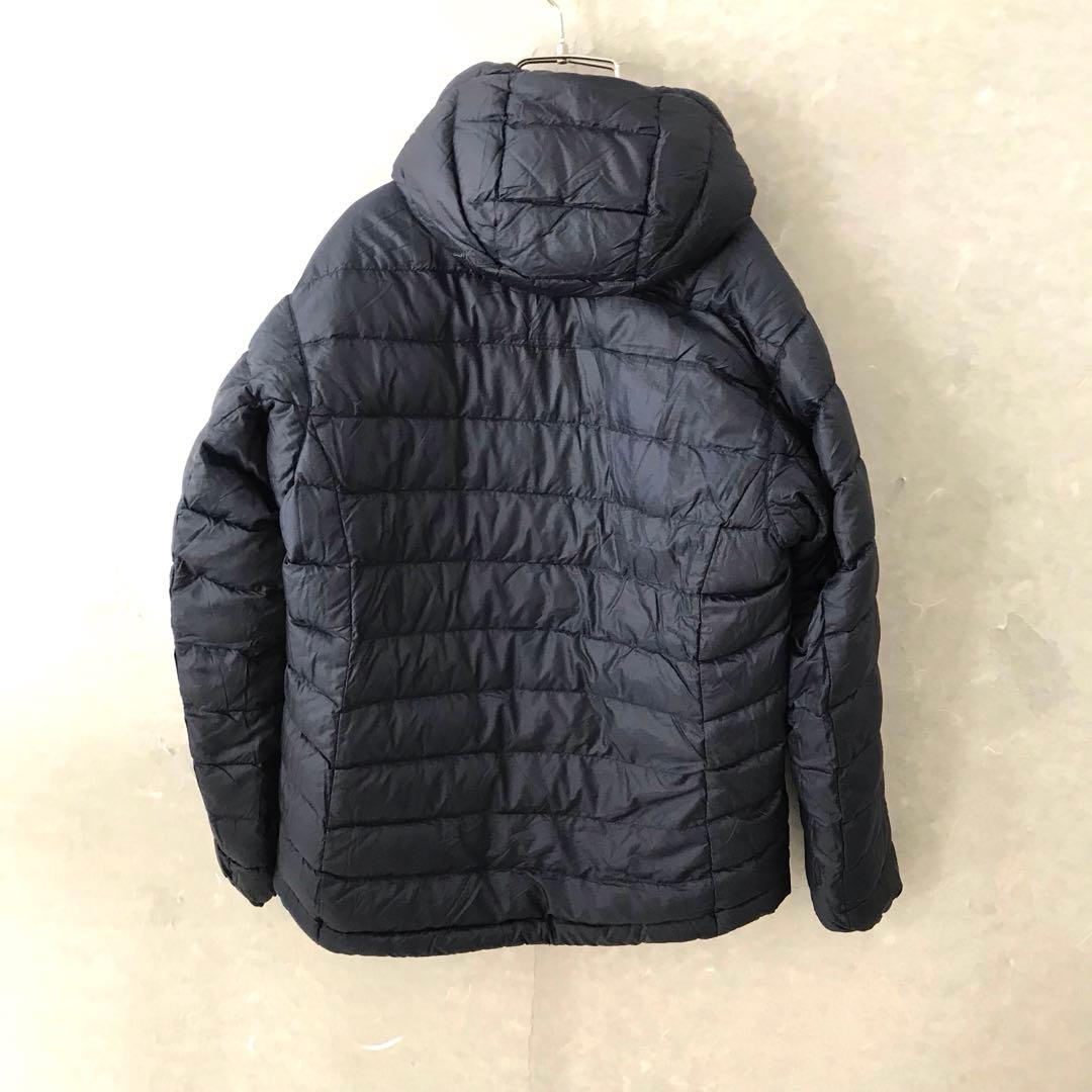 mont-bell コロラドパーカー ダウン リバーシブル 美品 黒紺 S