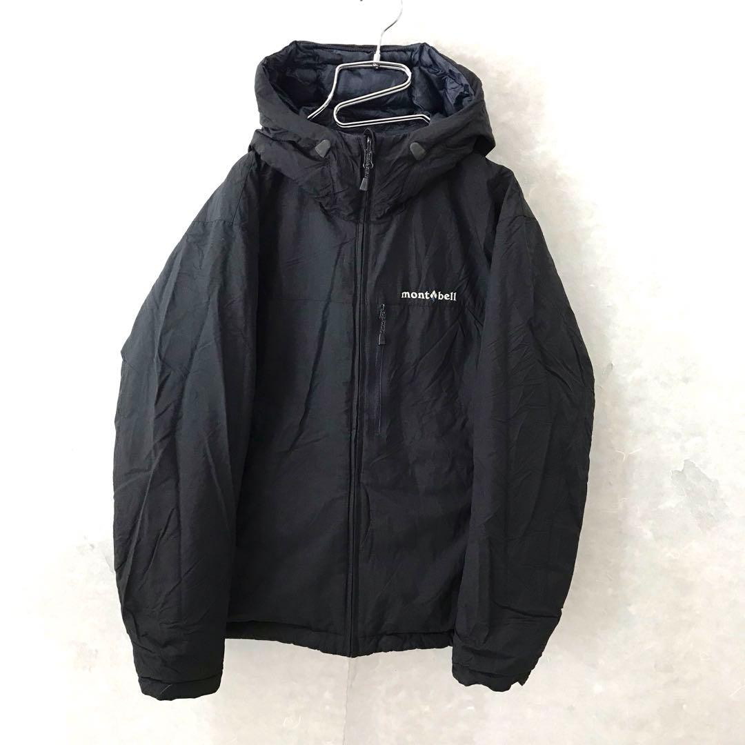 mont-bell コロラドパーカー ダウン リバーシブル 美品 黒紺 S