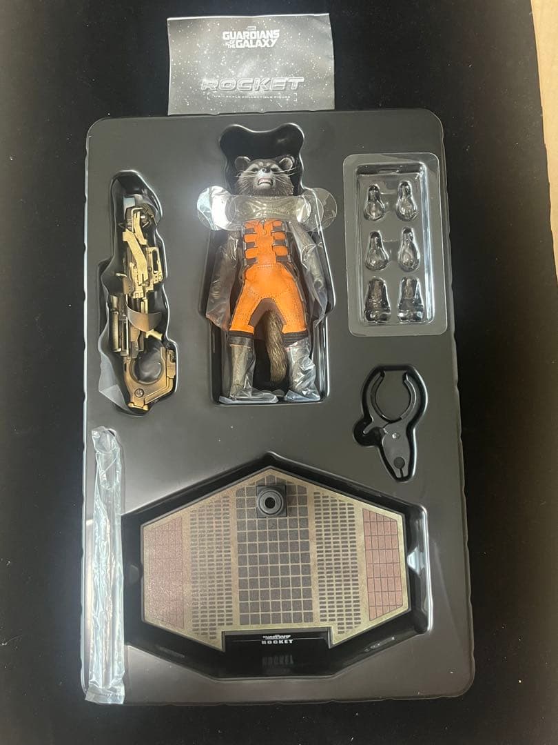 ホットトイズ　ロケットラクーン　HOT TOYS ムービーマスターピース 1/6