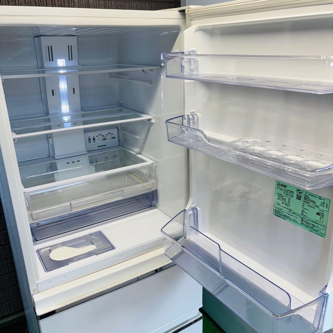 三菱電機 330L 冷蔵庫 スリム 大容量 氷点下ストッカー【地域限定配送無料】