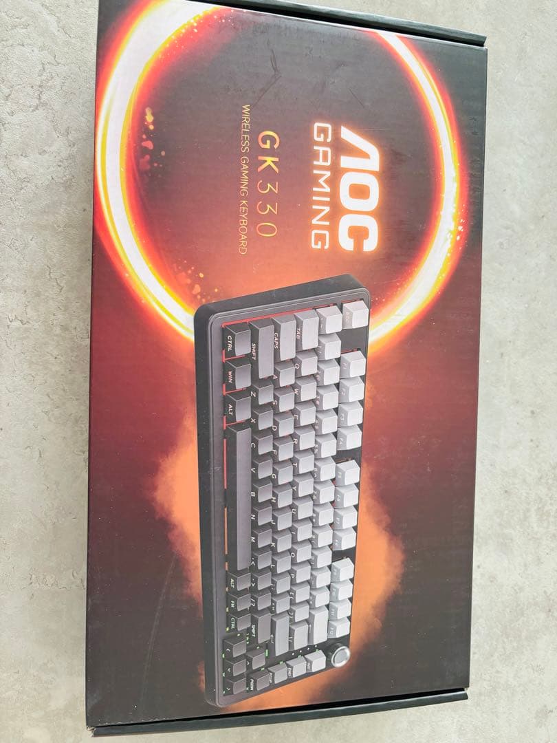 AOC GK330 ゲーミングキーボード ワイヤレス 3WAY接続