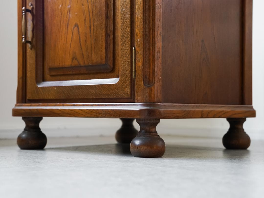 70-80's \"日家工芸\" コンソール キャビネット デスク レトロモダン