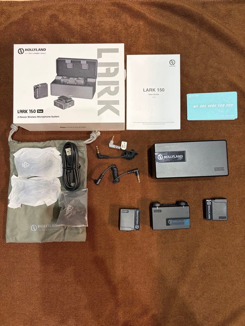 Hollyland LARK 150 ワイヤレスマイクシステム