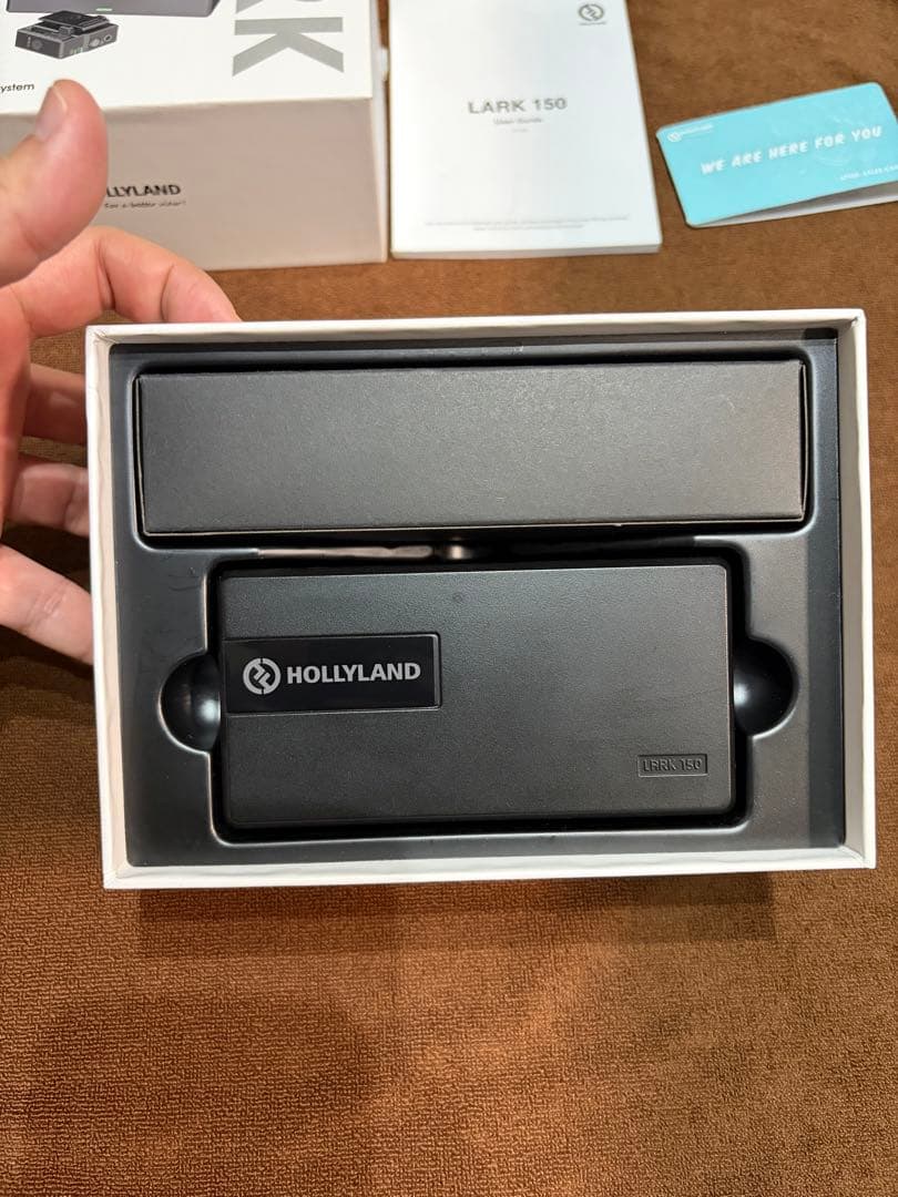 Hollyland LARK 150 ワイヤレスマイクシステム