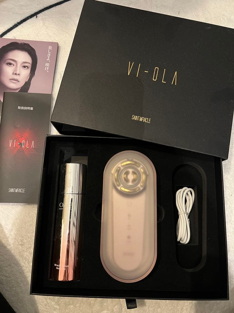 新美顔器VI-OLAヴィオーラ SAINT MIRACLE 美顔器 セット値下げ