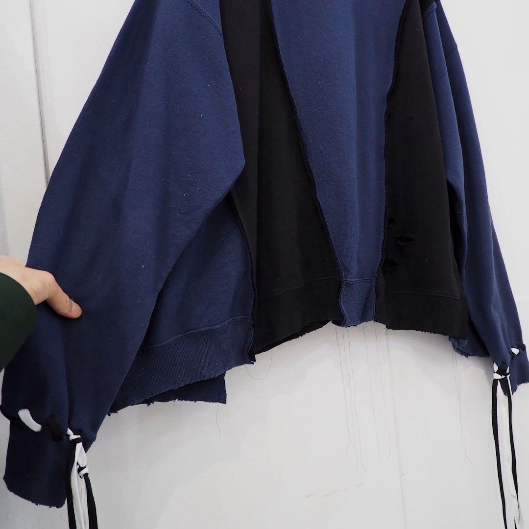 新品 定価36300円 ディスカバード 再構築 リメイク 一点物 スウェット