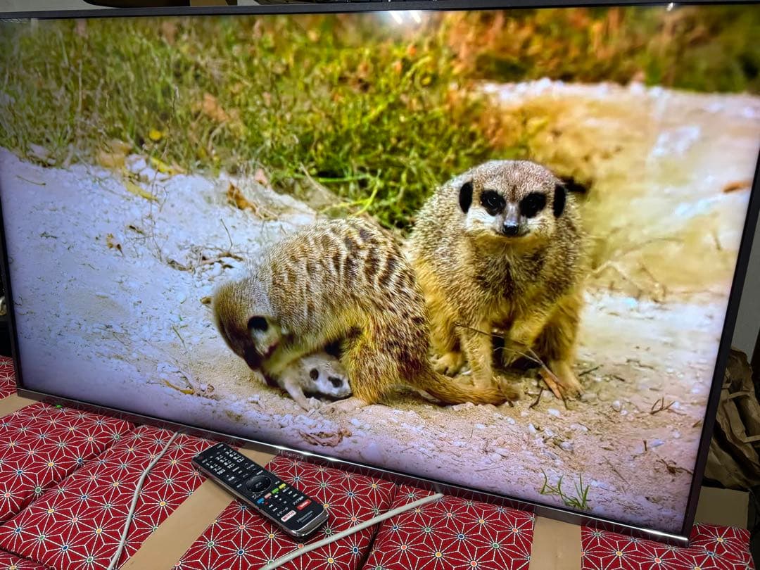 ハイセンス 43V型 4K液晶テレビ 43A6800 スマートテレビ 動画アプリ