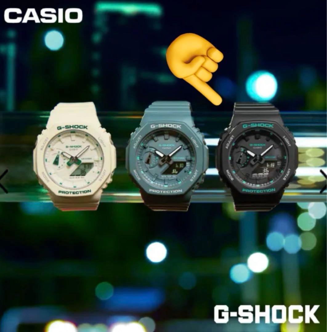 未使用 保管品 CASIO G-SHOCK GMA-S2100シリーズ 黒系
