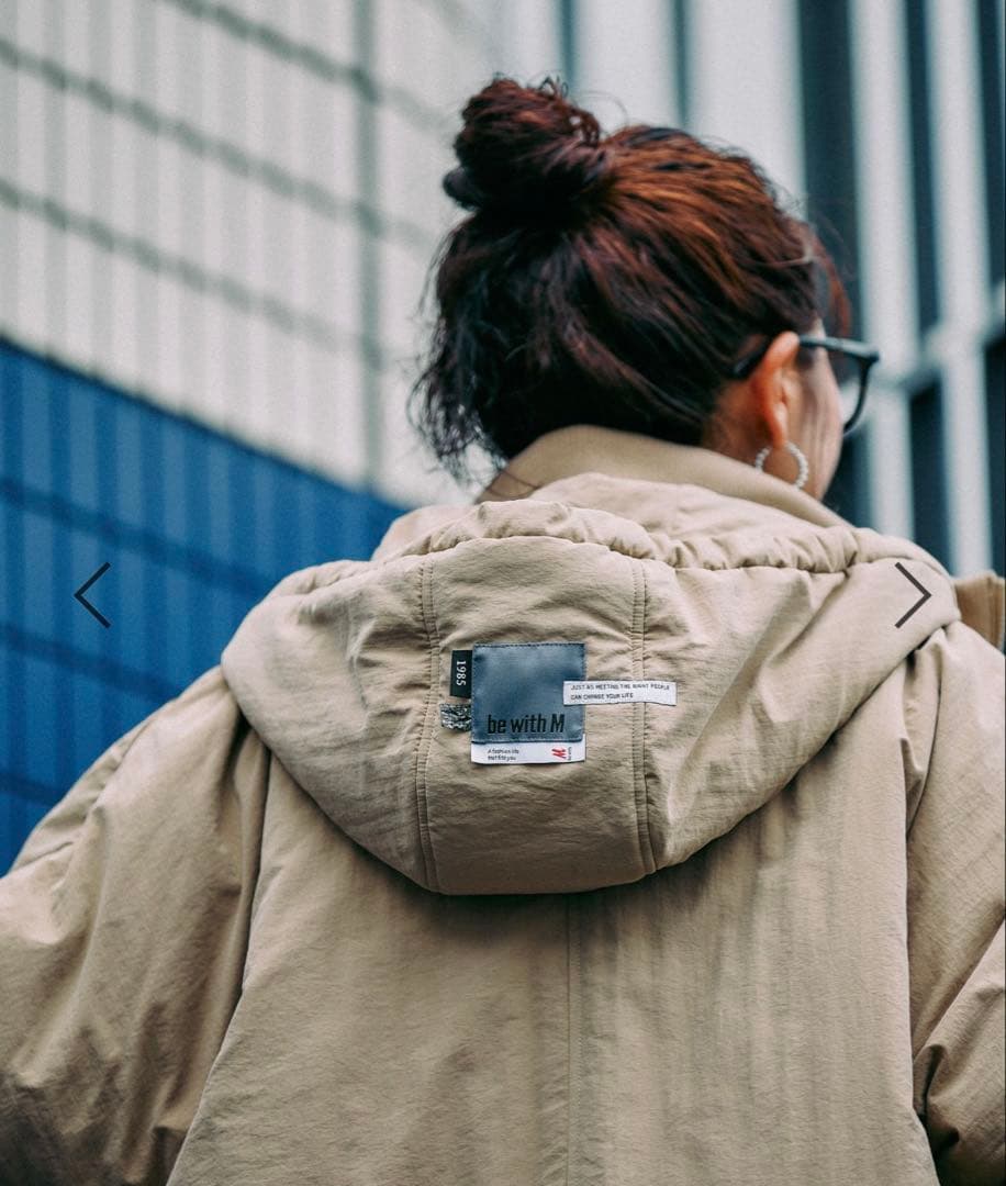 ニコアンド【be with M】Misayoミリアウター 新品※難有り※ベージュ