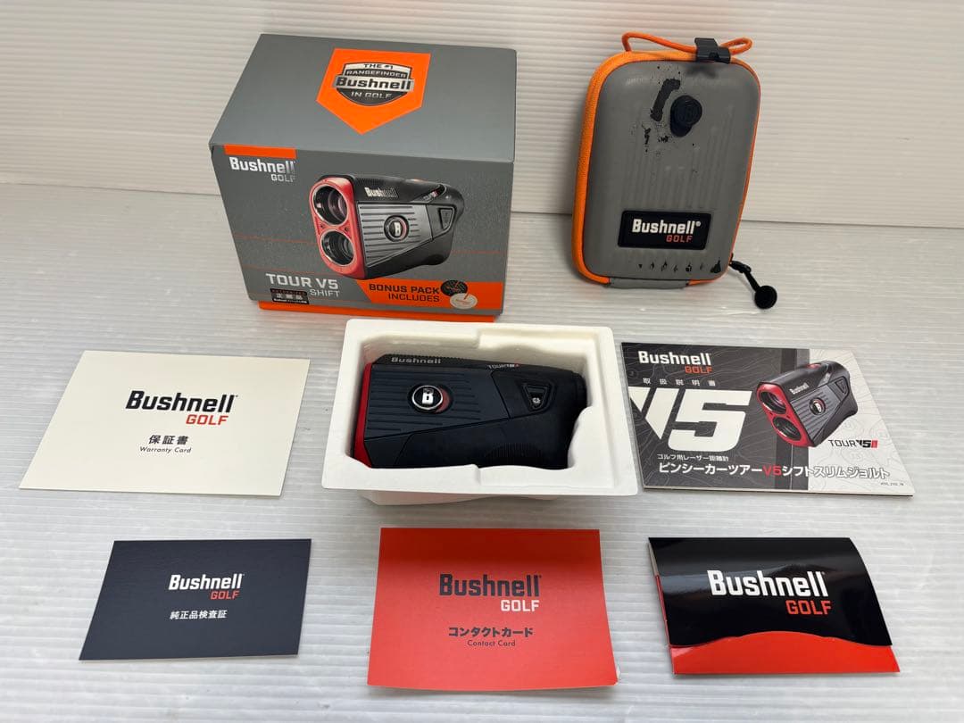Bushnell Tour ピンシーカーツアーV5シフトスリム ゴルフ用距離計