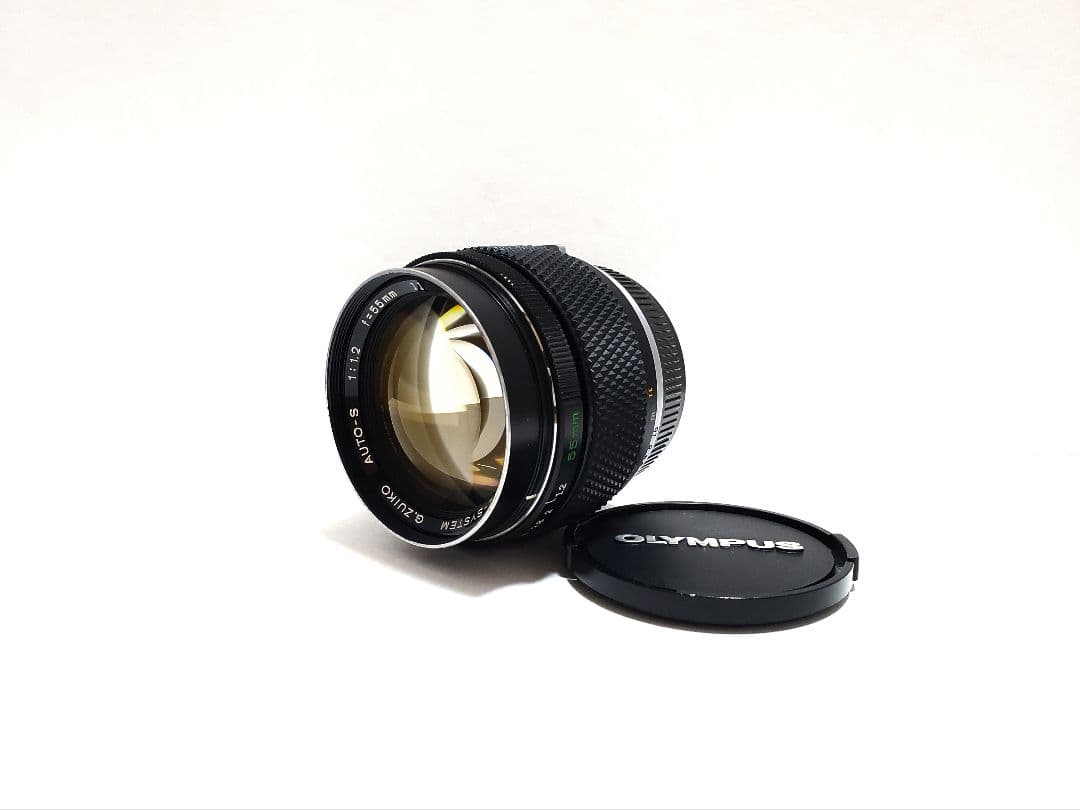 OLYMPUS G.ZUIKO AUTO-S 55mm F1.2 レンズ