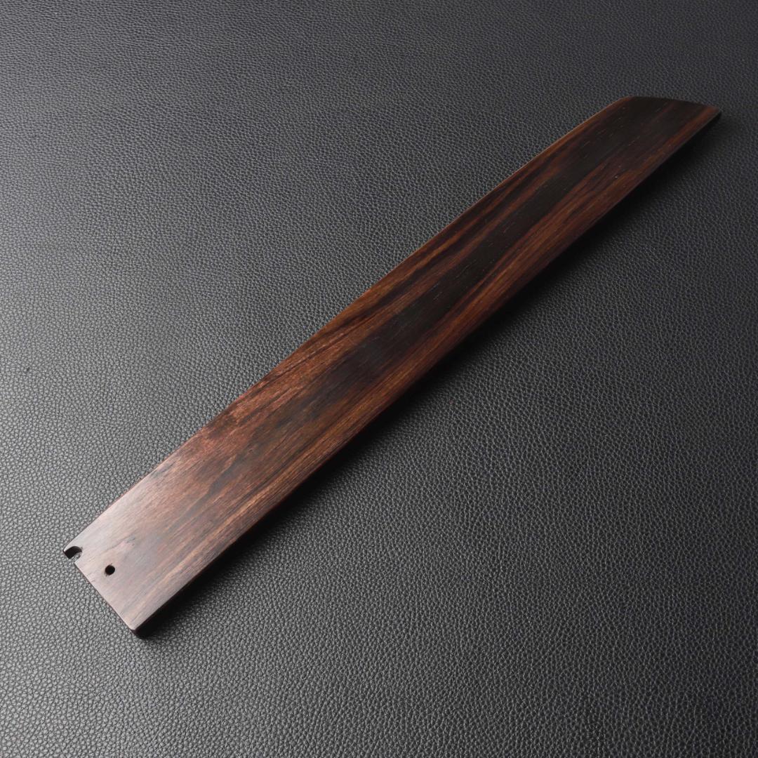 to 様 ご依頼品：鬼反包丁 尺二（刃渡り360mm）サイズ別注 黒檀鞘