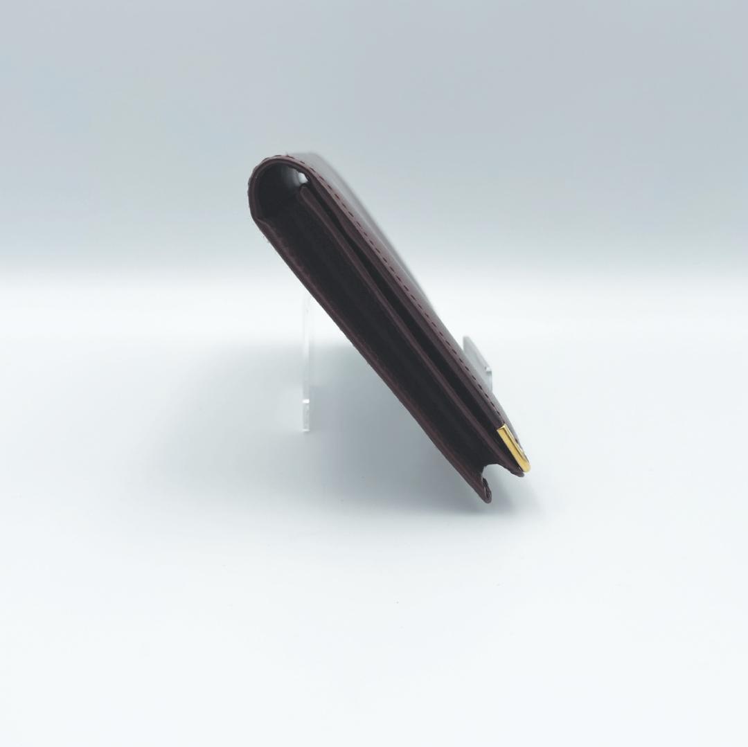 【Cartier（カルティエ）】マストライン 長財布 ボルドー 札入れ